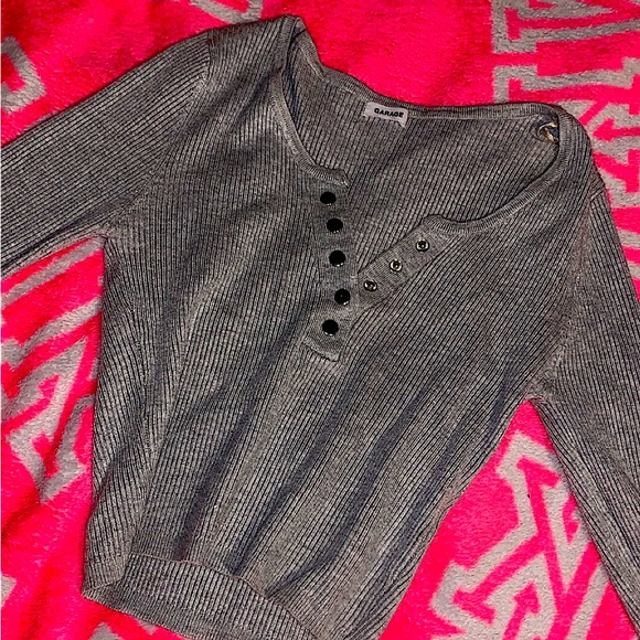 Long sleeve crop top - Picture 1 of 1